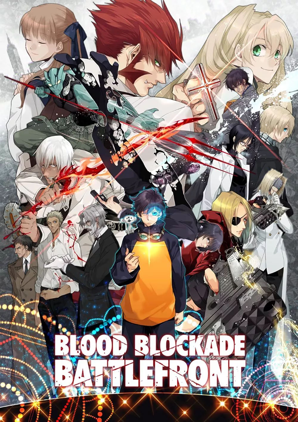 Blood Blockade Battlefront anime poster