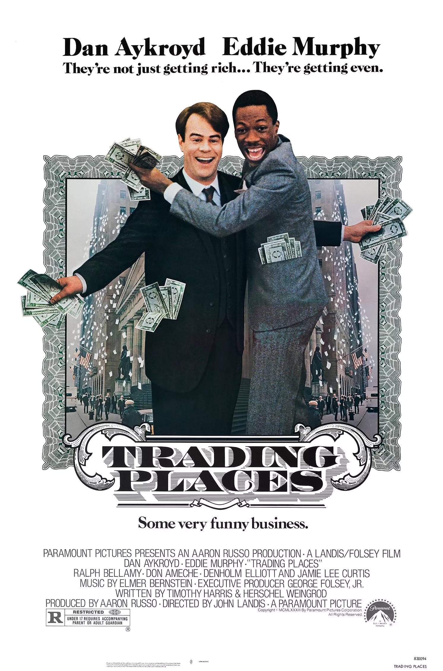 Trading Places movie poster