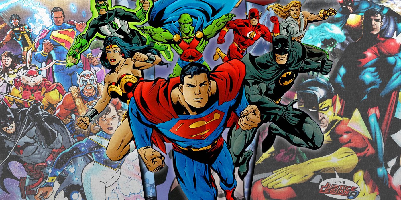 Cada equipo de la Liga de la Justicia liderado por Superman, clasificado