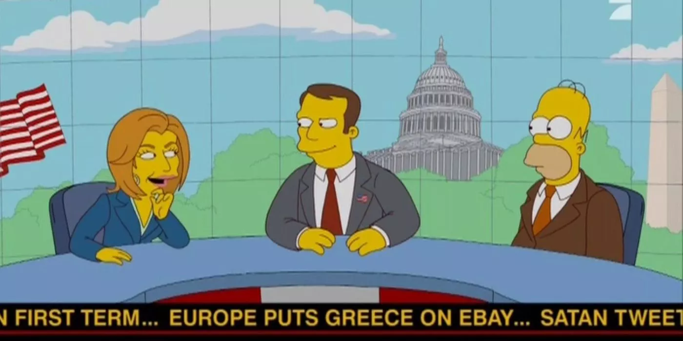 Europe Puts Greece on eBay in The Simpsons