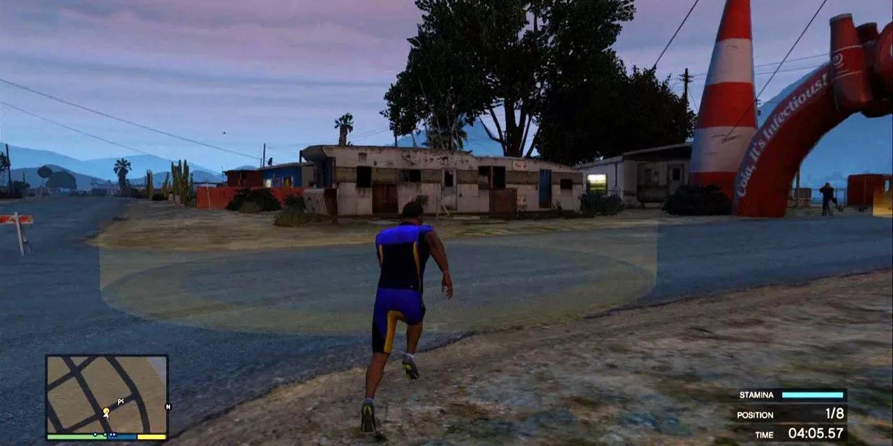 Triatlón en GTA V con Franklin