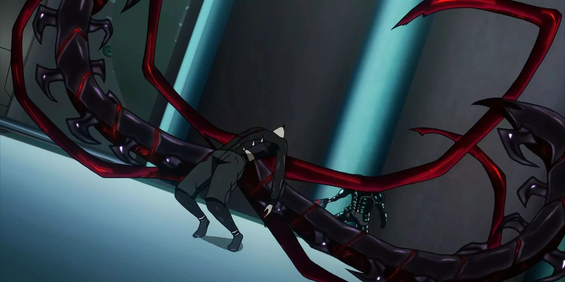 Ken Kaneki's Centipede Form in Tokyo Ghoul