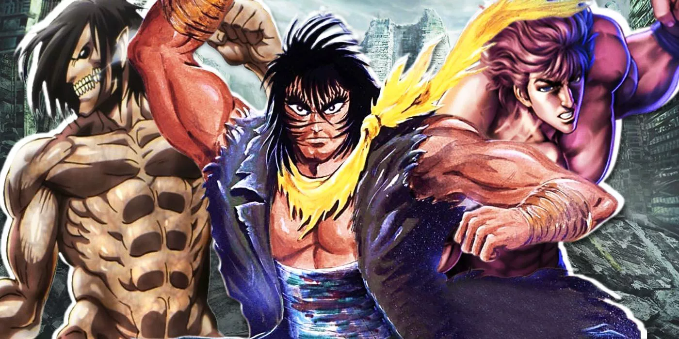 Violence Jack, Kenshiro, and Attack Titan