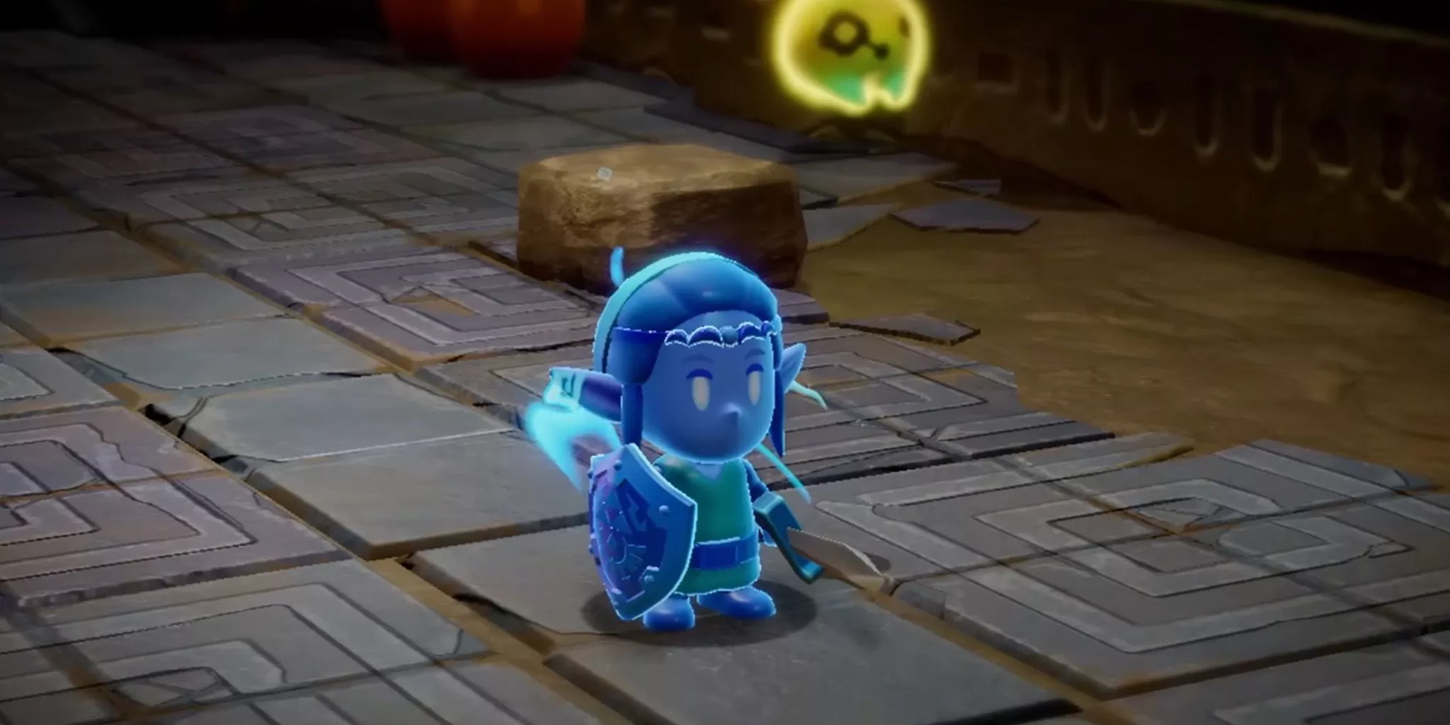 Princess Zelda in her Swordfighter Mode in Echoes of Wisdom