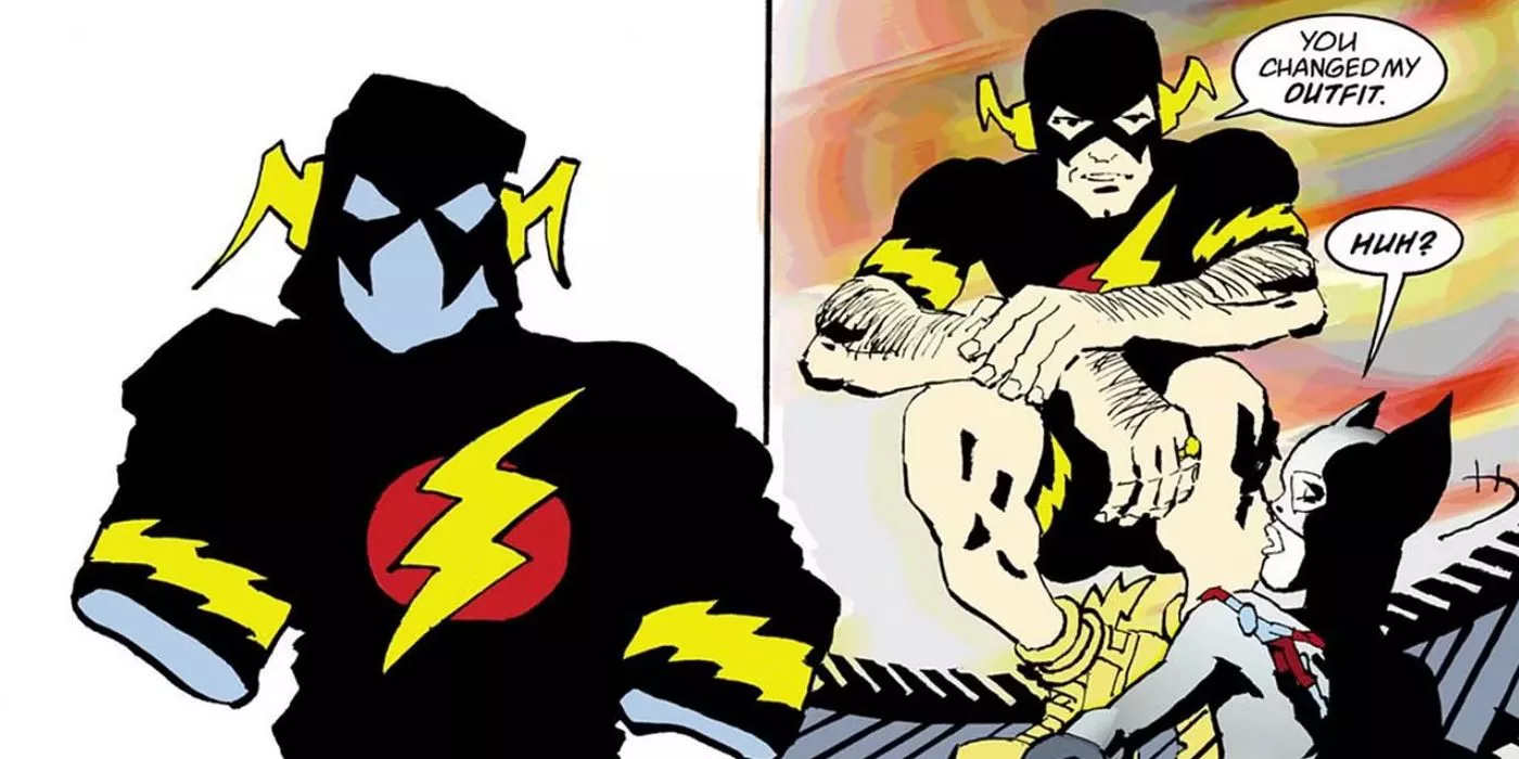 Flash recibe su nuevo traje de La Venganza de Batman