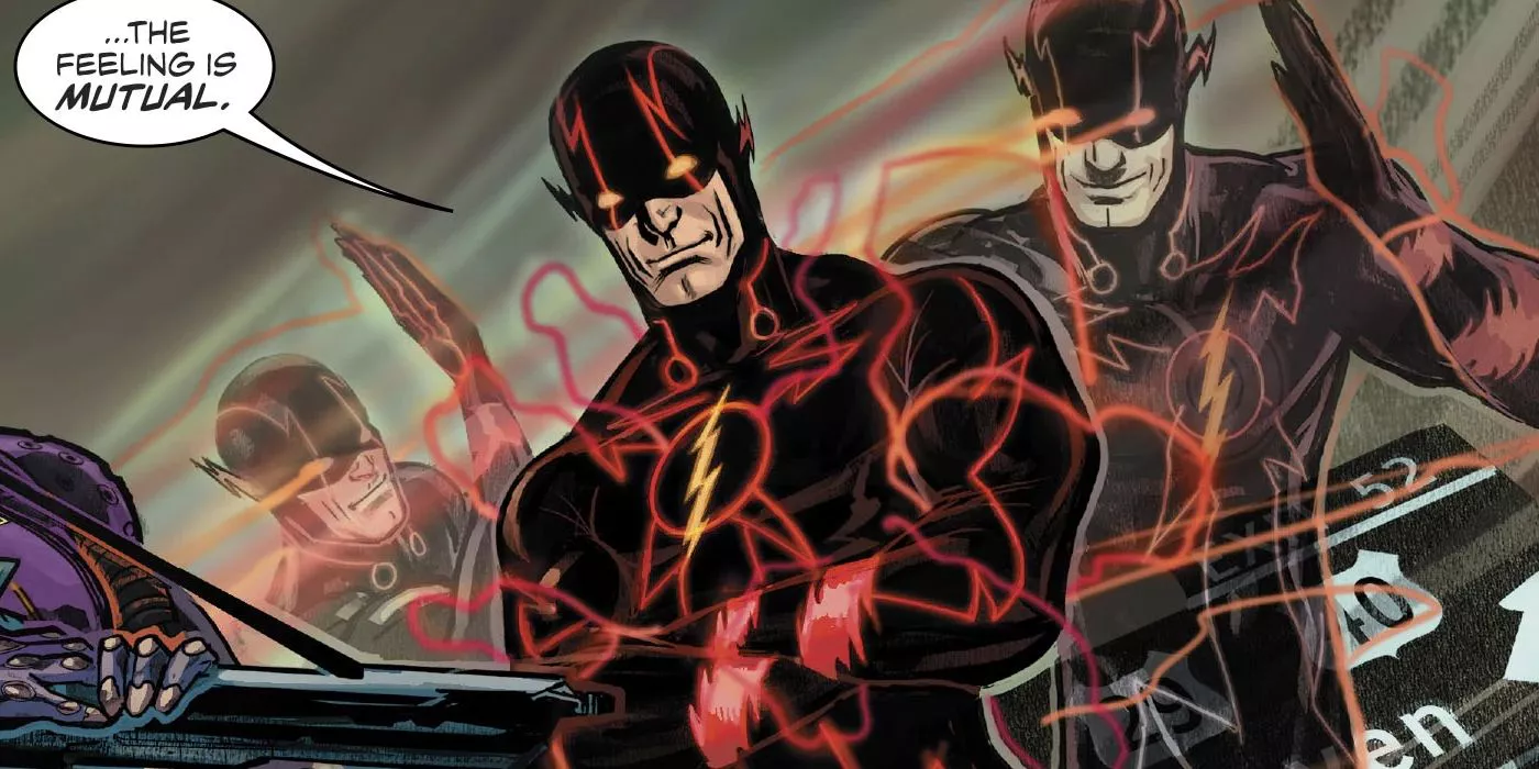 Wally West como Flash en Nightwing: El Nuevo Orden