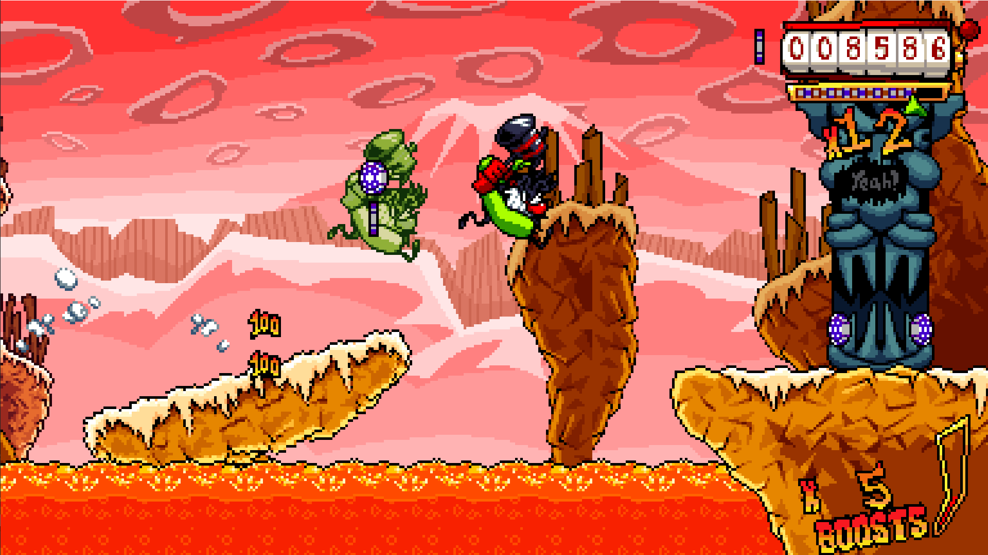 Antonblast juega como un Wario Land hecho por el diablo