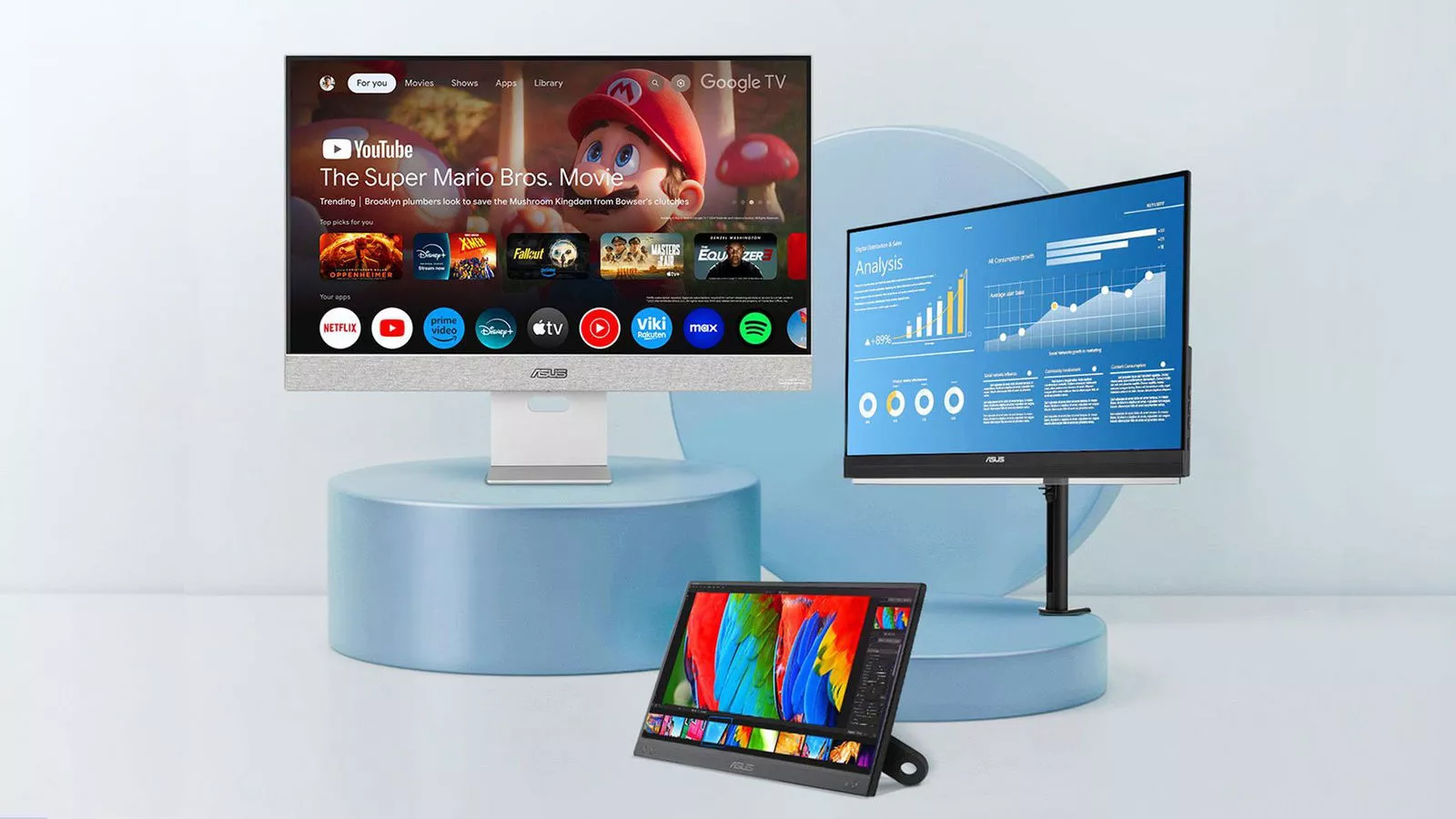 Asus Reveals 6 Innovative Gaming Monitors For 2025, Including A Dual-Mode Option