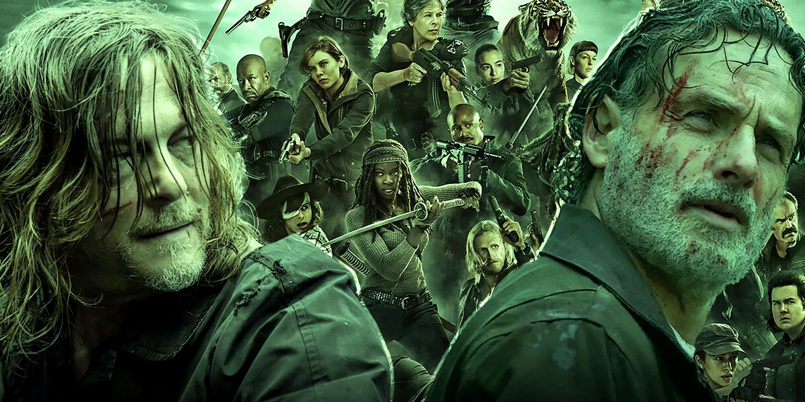 Cada Personaje Original de The Walking Dead Que Sigue Vivo