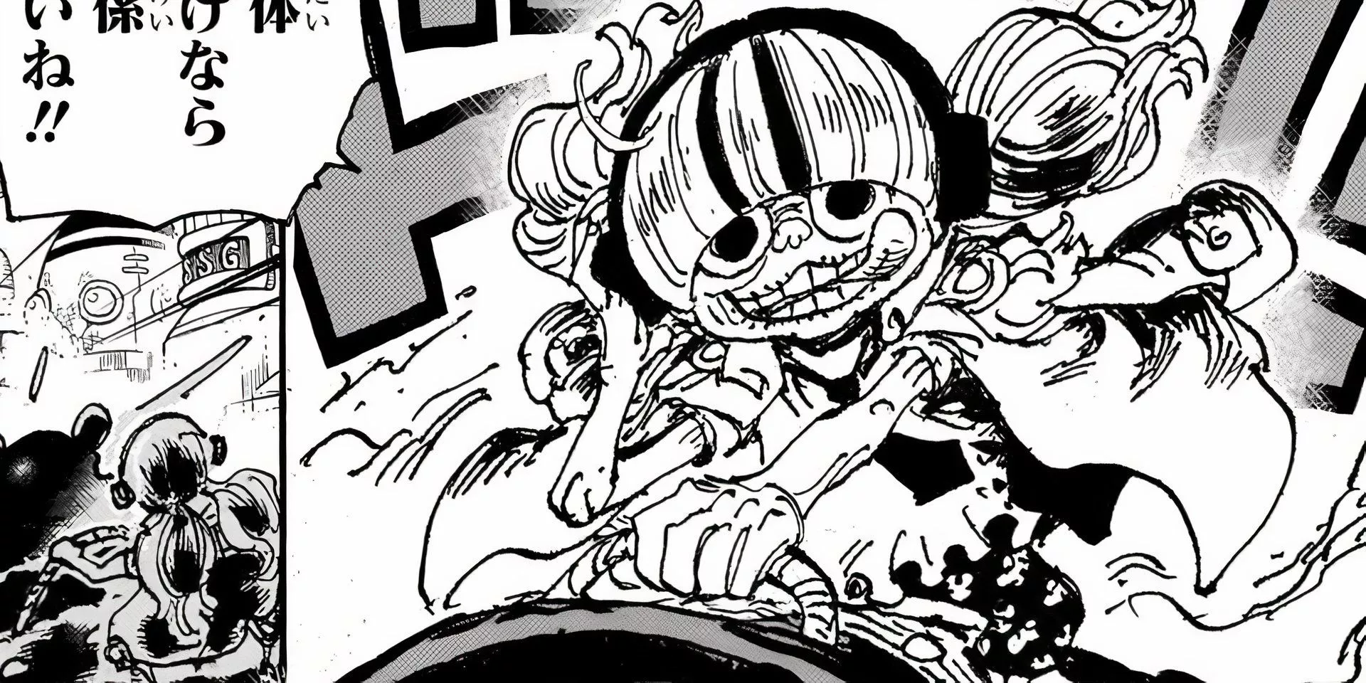 Bluegrass usando su habilidad de Fruta del Diablo en One Piece