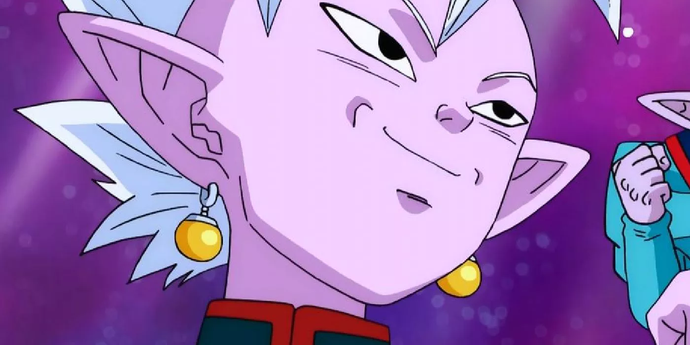 Supreme Kai smiles in Dragon Ball Super