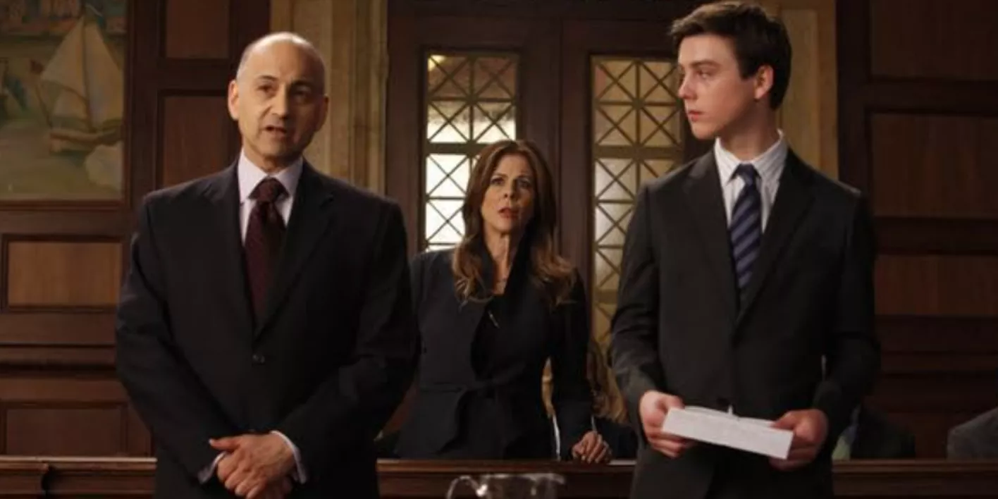 Hunter Mazelon is in court in Law and Order SVU.