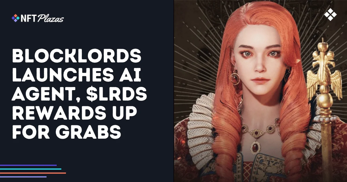 Blocklords lanza agente de IA, recompensas de $LRDS disponibles
