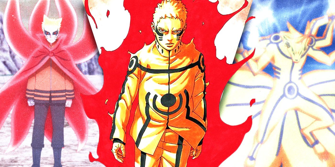 Cada vez que Naruto usó 3 o más colas del chakra de la Bestia de Nueve Colas, clasificado