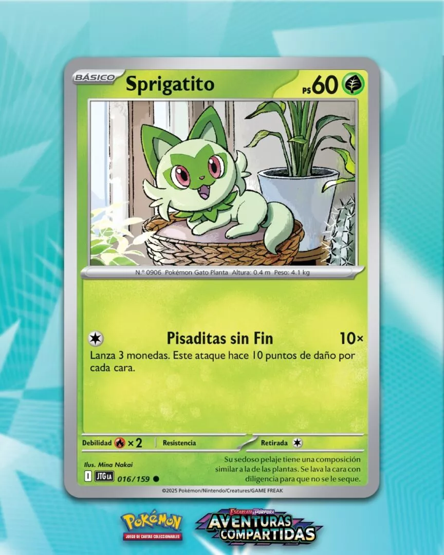 Sprigatito en América Latina