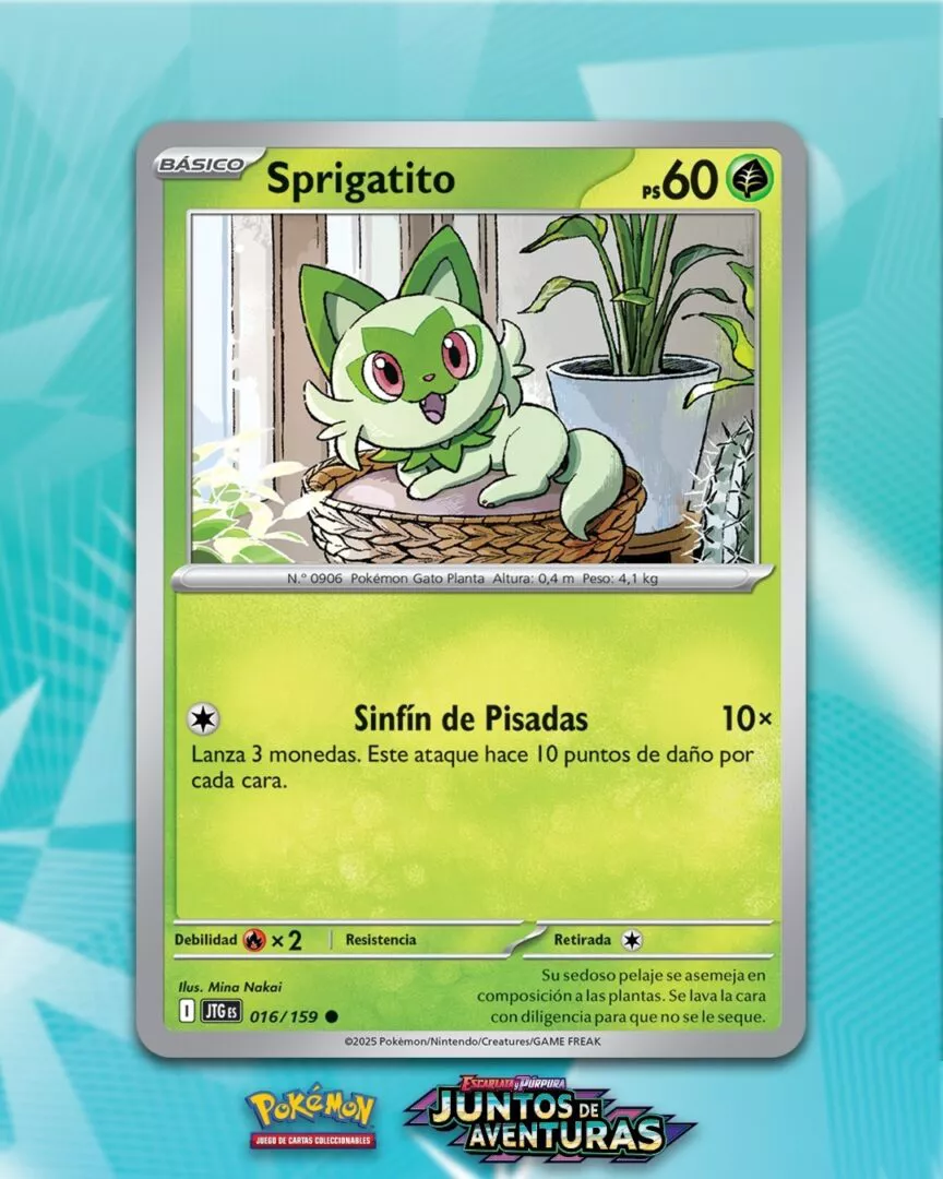 Sprigatito en España