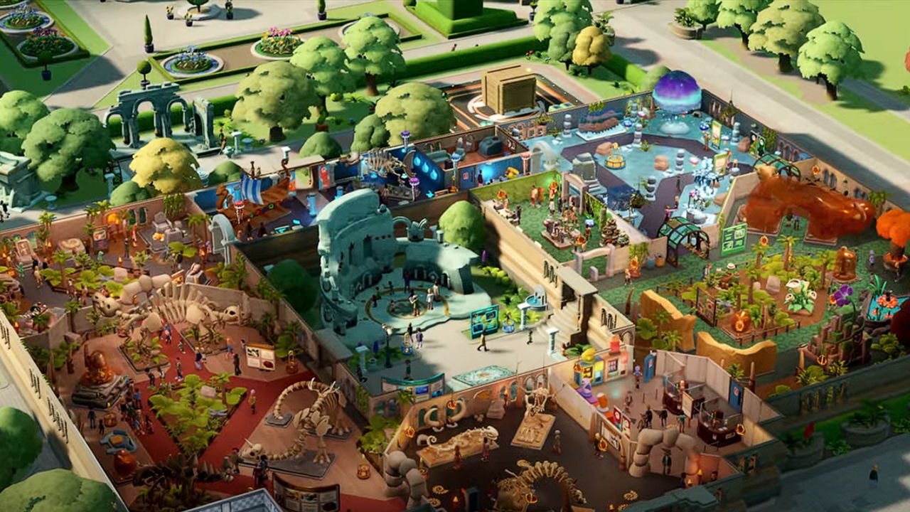 El nuevo tráiler de Two Point Museum muestra gestión financiera, supervisión del personal y más