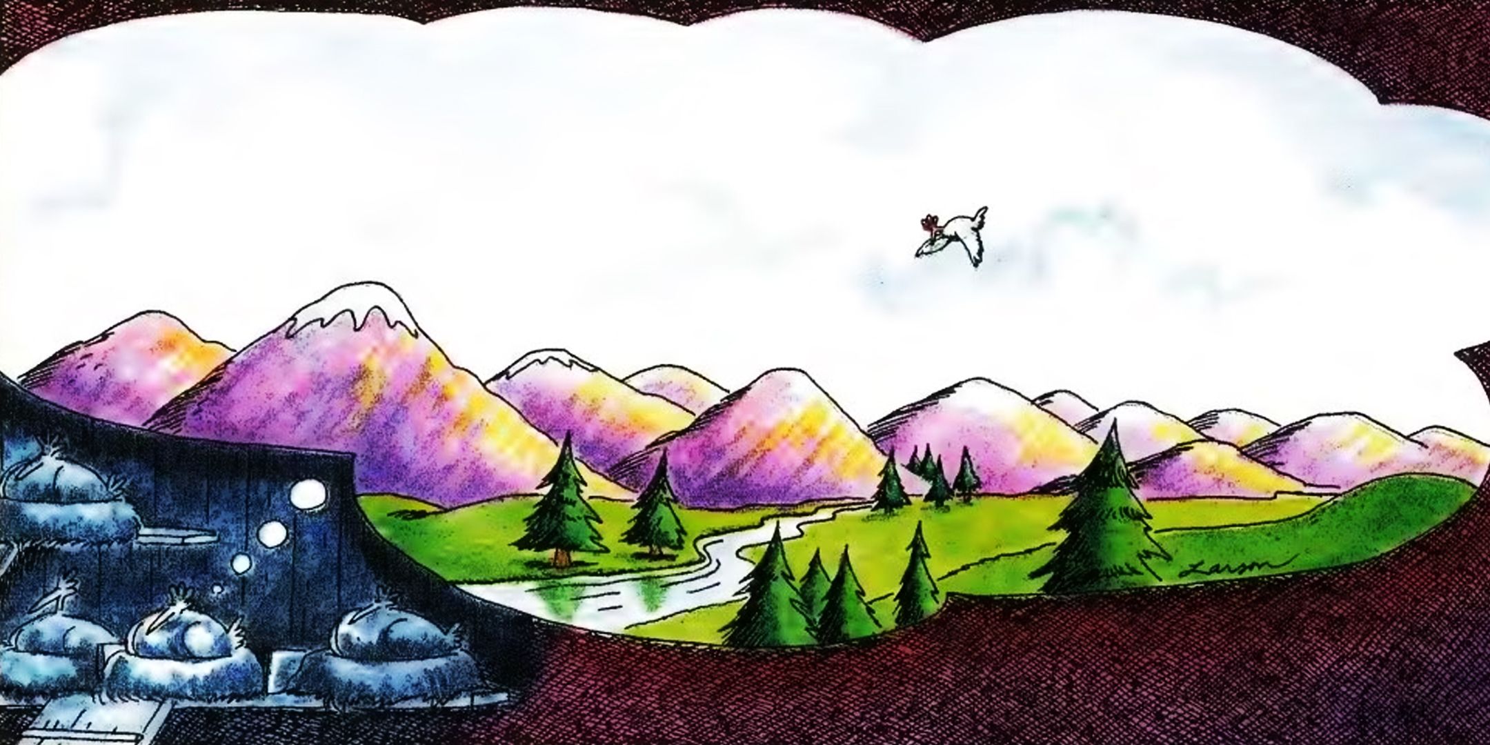 10 Mejores Caricaturas de La Far Side sobre la Belleza (& Humor) de la Naturaleza