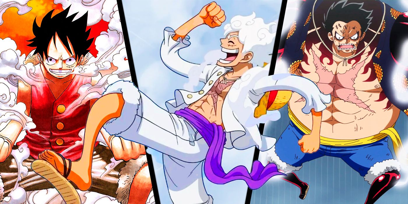 Todas las formas de Luffy en One Piece, clasificadas por diseño