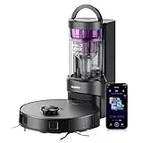 Eureka E20 Plus Robot Vacuum With Bagless Self Emptying Station, Robotic Vacuum And Mop Combo, 45-Day Capacity, Upgraded 8000Pa Suction And Anti Hair-Tangling Brush, Lidar Navigation, App Control