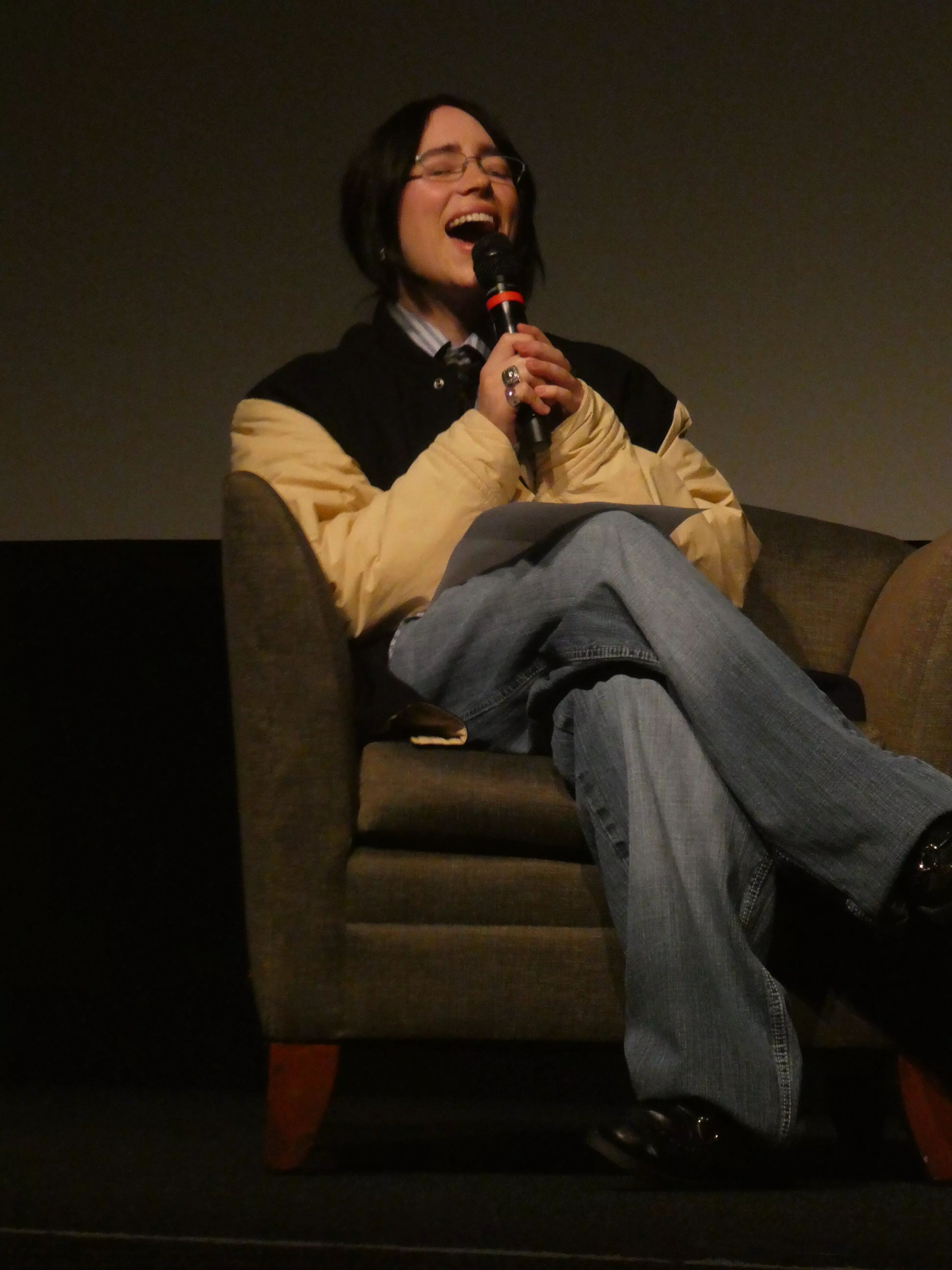 Billie Eilish y Ariana Grande en el evento