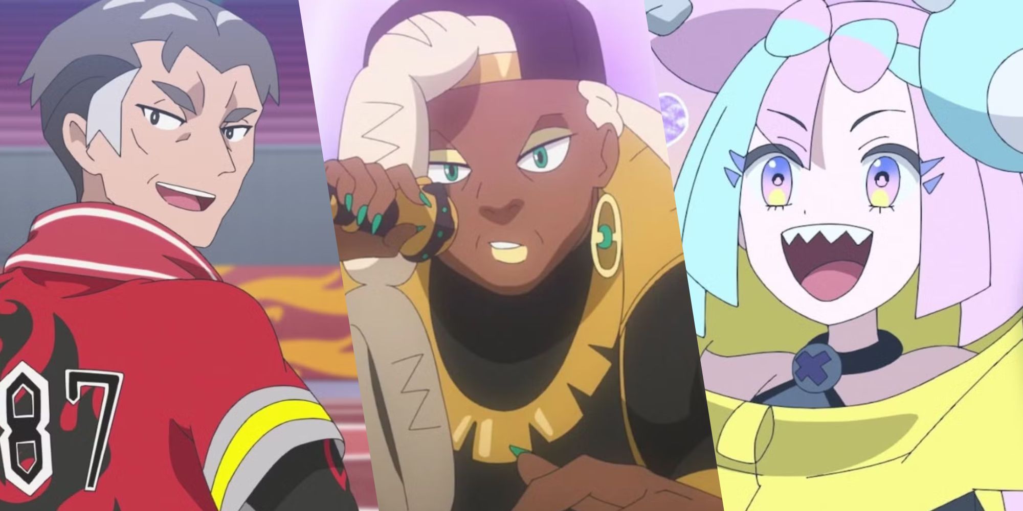 Todos los Líderes de Gimnasio en Pokémon Horizons, Clasificados