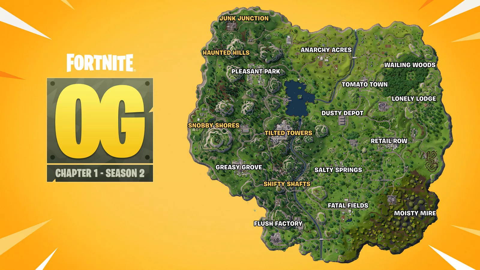 Fortnite Og Chapter 1 Season 2 Starts Today, And Tilted Towers Returns!