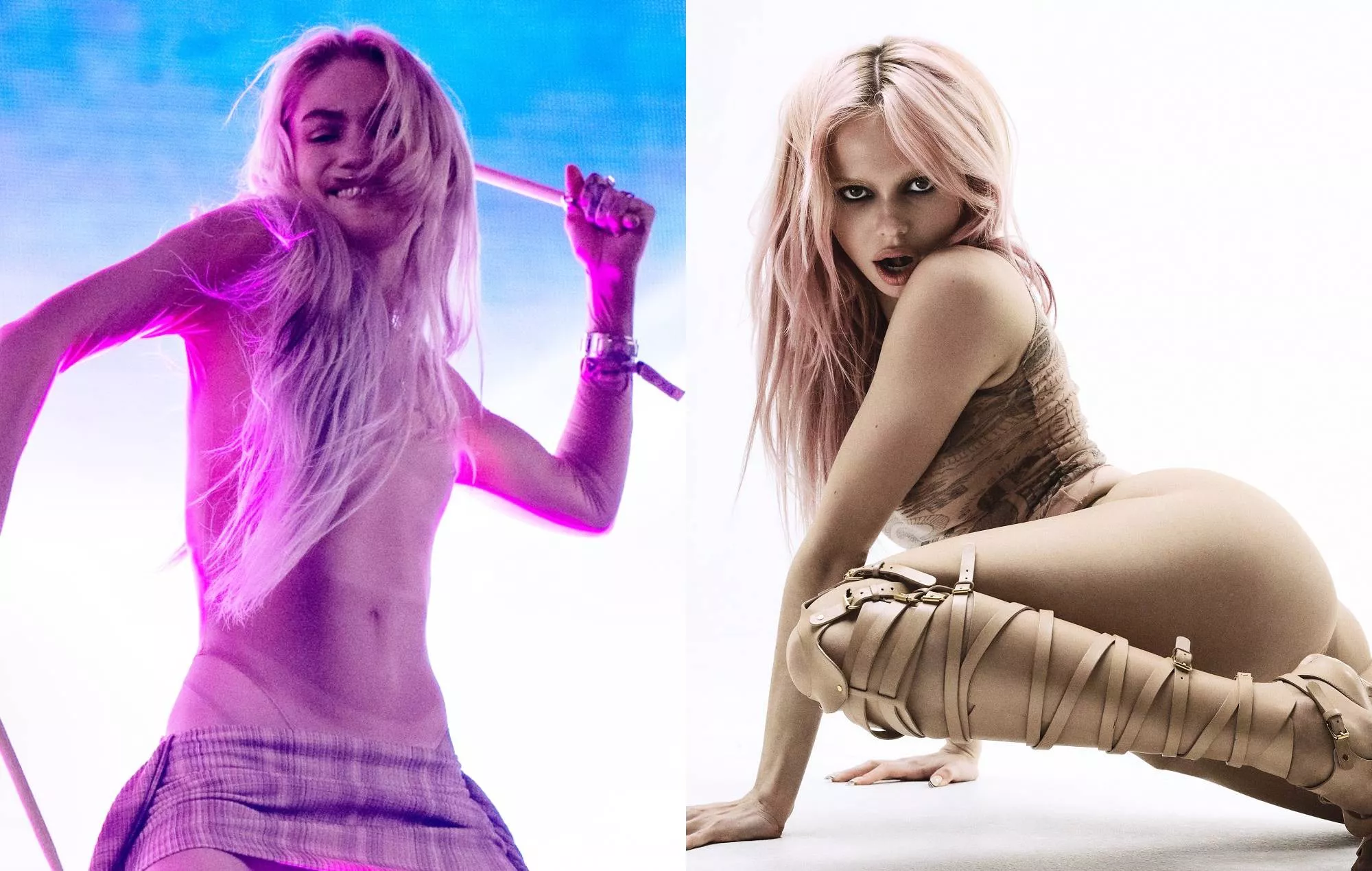 Grimes produce el nuevo sencillo de ADÉLA 'Machine Girl' y aparece en un video provocador