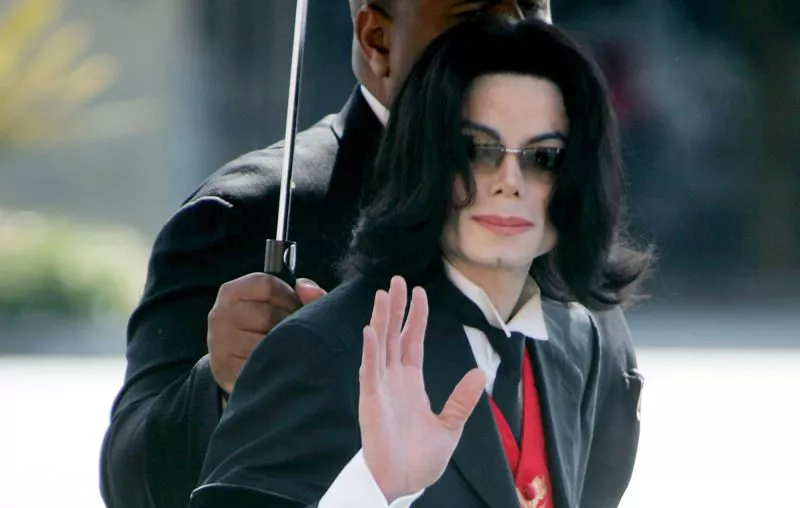 Rob Lowe y Michael Jackson