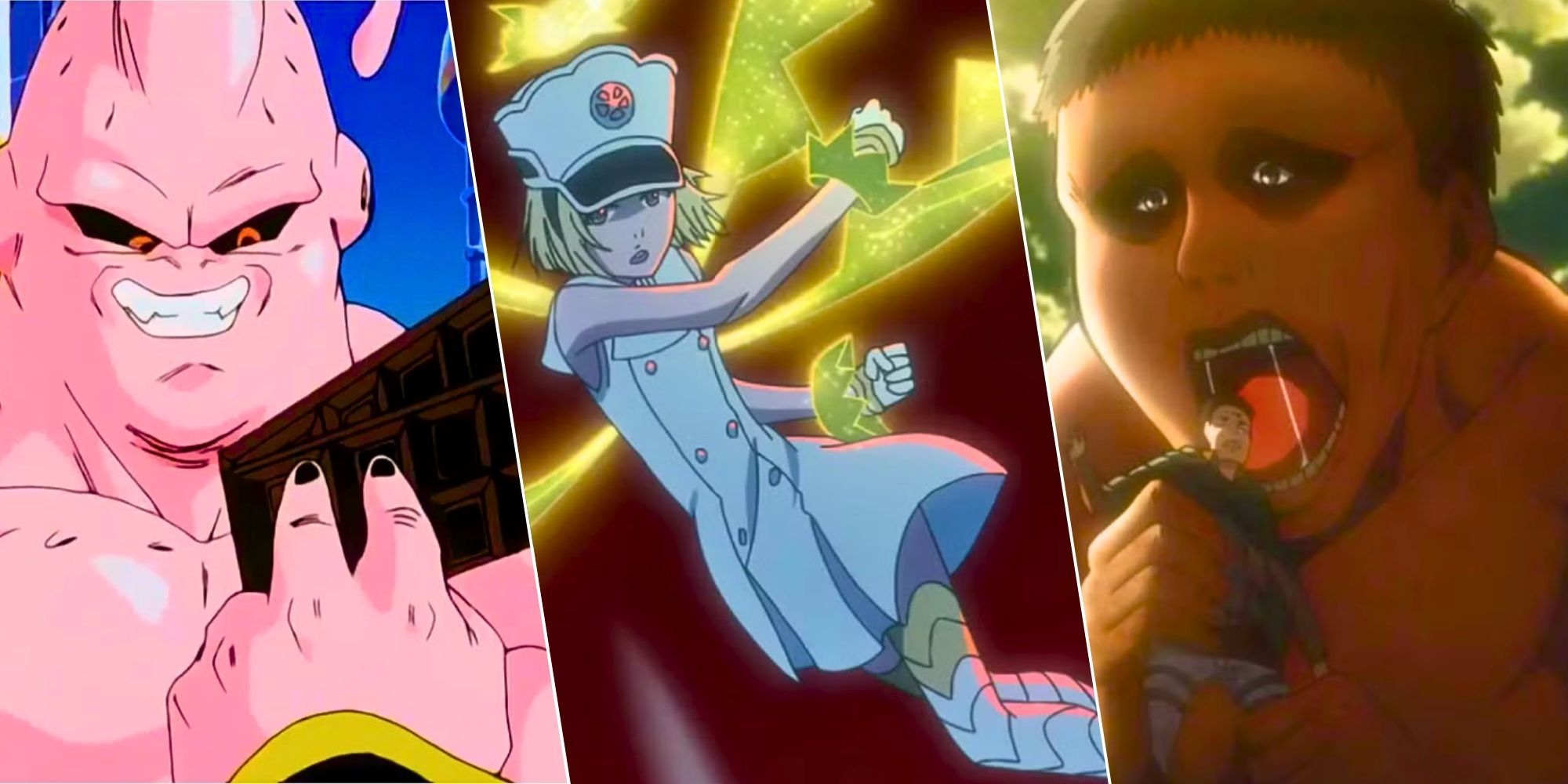 10 Villanos de Anime Ferozes que Se Comen a Sus Oponentes