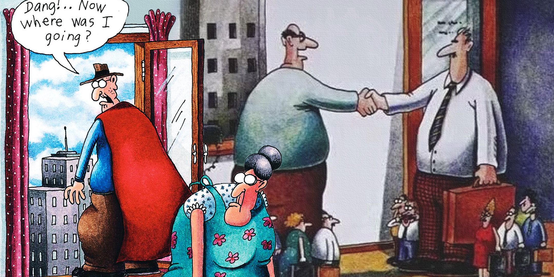 10 Cómics Hilarantes de The Far Side Sobre Decir Adiós