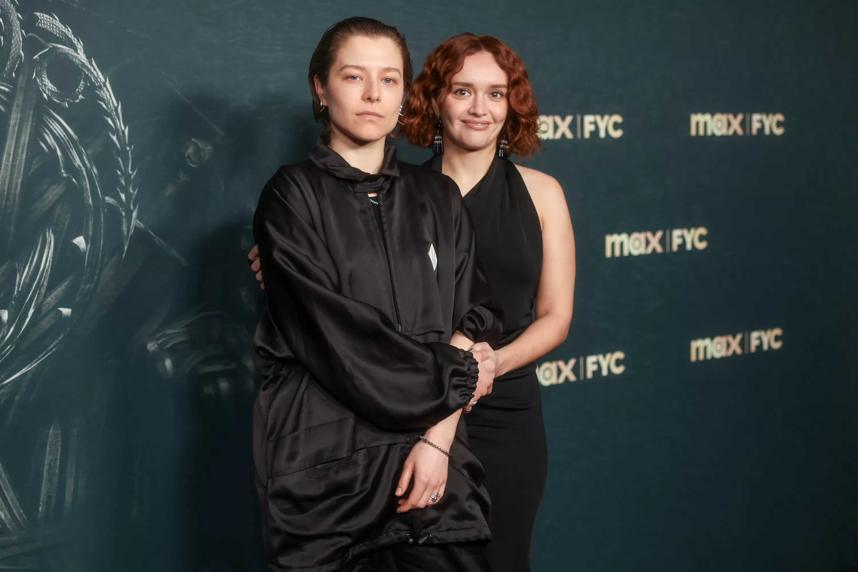 Emma D’Arcy, Olivia Cooke en el evento FYC de 'House of the Dragon' en el Saban Media Center el 6 de marzo de 2025 en Los Ángeles, California.