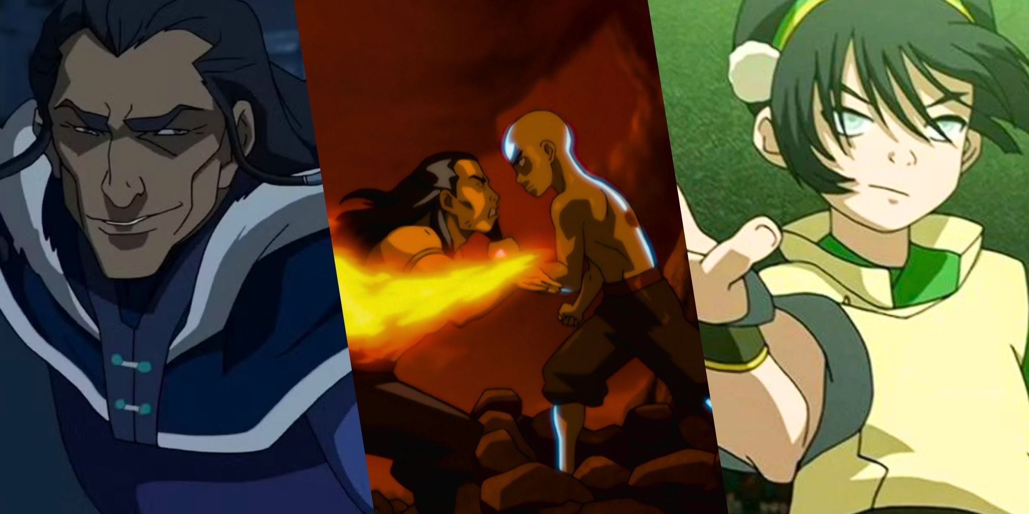 El Guerrero Más Grande de Cada Nación de la Franquicia de Avatar: La Leyenda de Aang, Clasificados