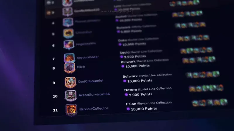 Illuvium Beyond - Leaderboard Rewards