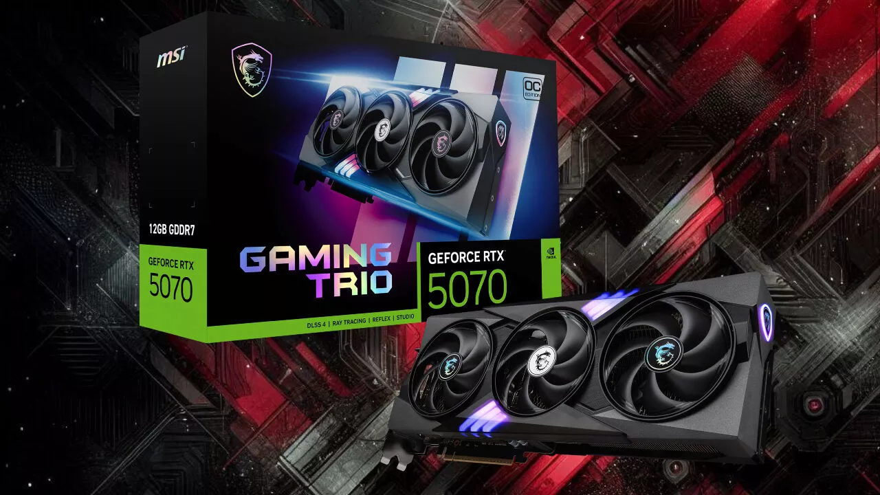 Msi Rtx 5070 12G Gaming Trio Oc — Rendimiento de Nueva Generación Desatado