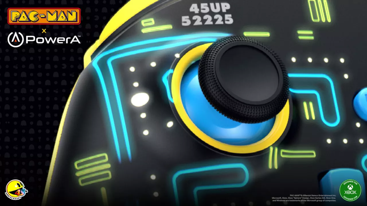 Powera X Bandai Namco Celebrates 45 Years Of Pac-Man