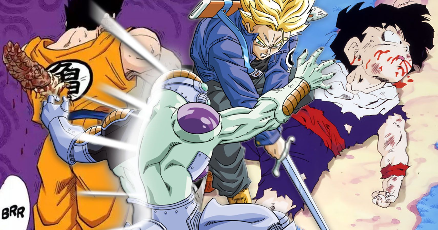 Las 10 Lesiones Más Gore de Dragon Ball