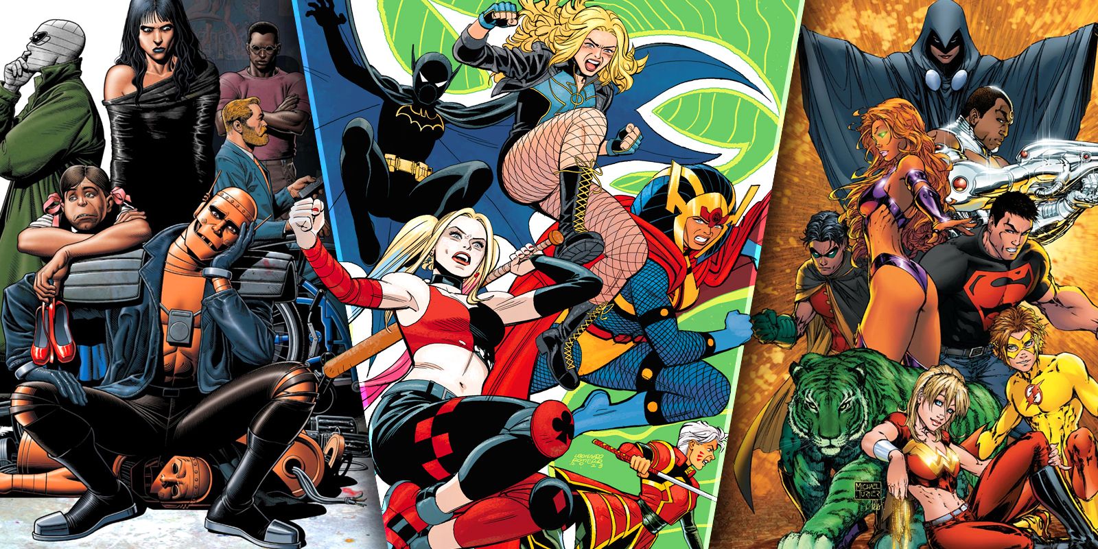 Los Mejores Equipos de DC Que No Son la Liga de la Justicia, Clasificados