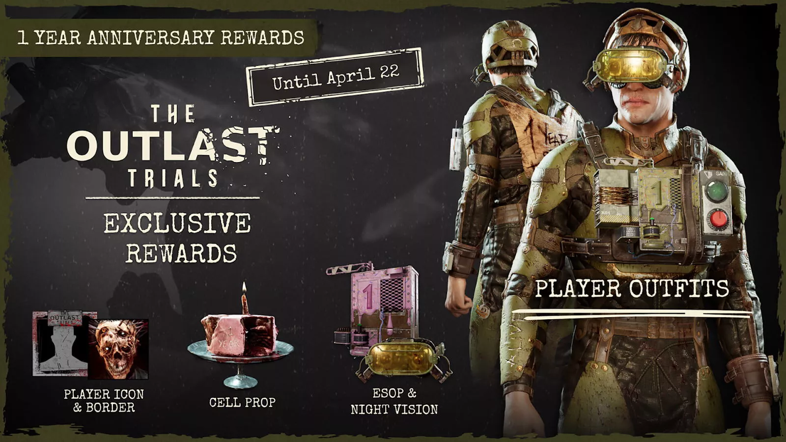 The Outlast Trials Lanzamiento Temporada 2.1, Presentando Dos Nuevos Desafíos MK, Cosméticos y Más