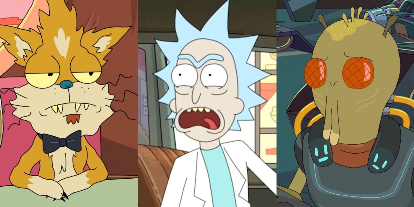 Los 10 Mejores Personajes de Rick y Morty, Clasificados
