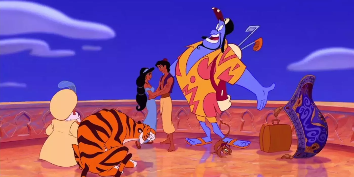 Frozen, Aladdin Geenie and Puss in boots