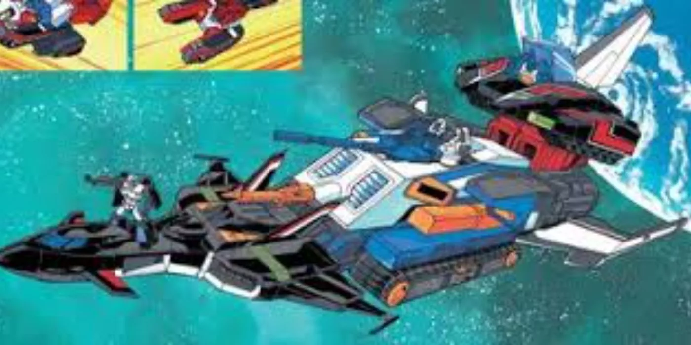 El vehículo Big Powered de Transformers: Zone.