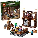 Lego Minecraft Woodland Mansion Fighting Ring - Building Toy For Kids, Boys, And Girls Age 10+ - Includes Steve, Garrett, And Henry Minecraft Figures - Fun Holiday Or Birthday Gift Idea - 21272