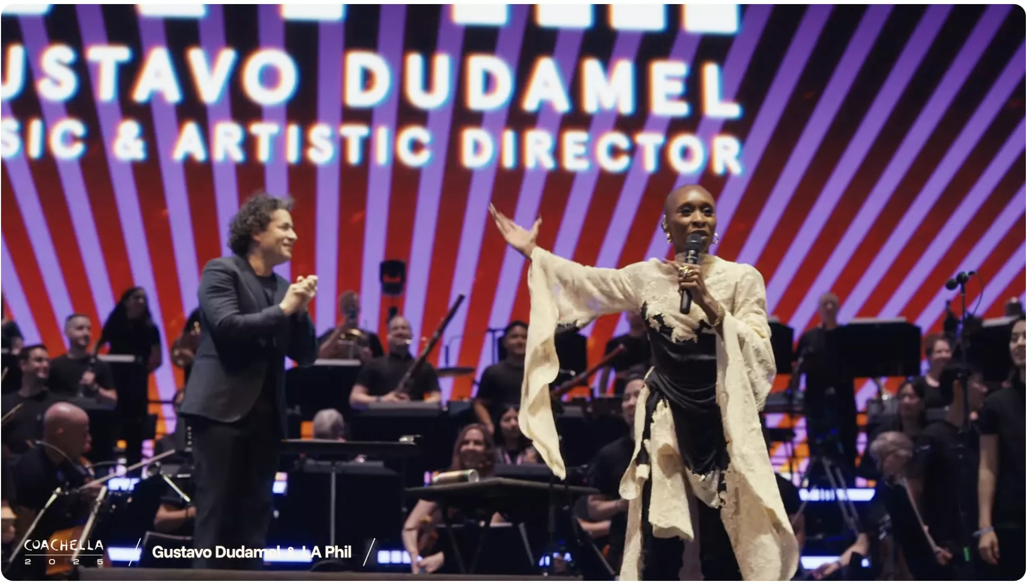 Dave Grohl y Cynthia Erivo se unen a Dudamel y la LA Phil para una actuación en el segundo fin de semana de Coachella