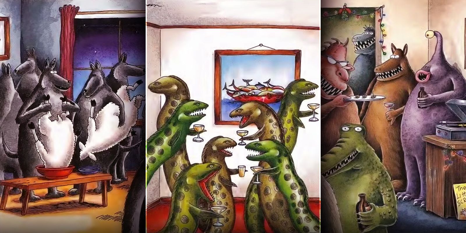 Las 10 Mejores Tiras Cómicas de The Far Side Sobre Cumpleaños y Fiestas