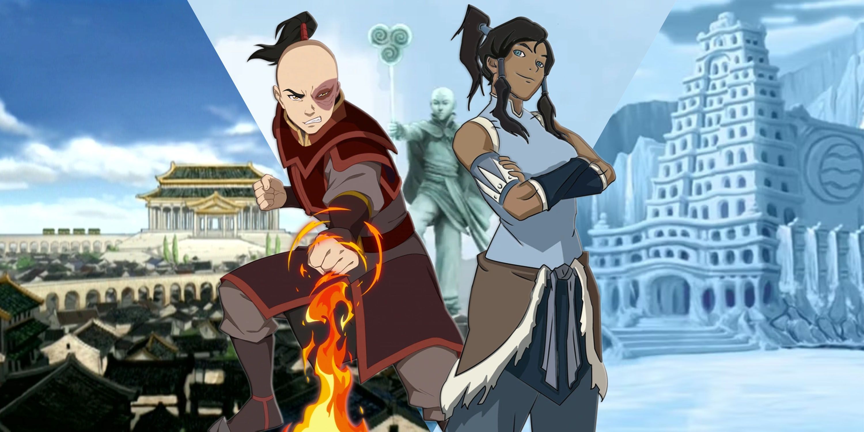 Los 5 Reinos y Naciones en el Mundo de Avatar: La Última Airbender, Clasificados