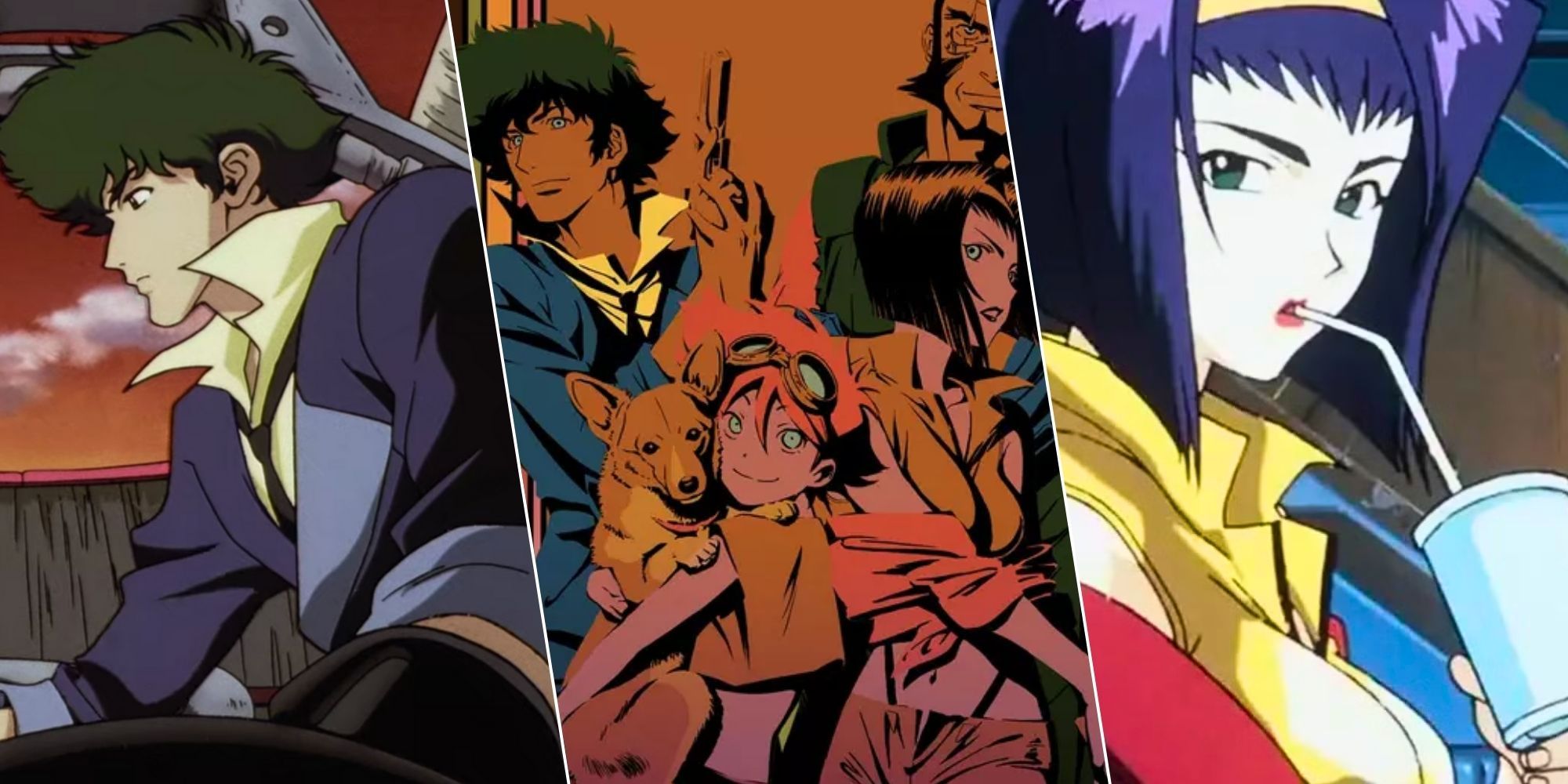 10 Diseños de Personajes Estilosos que Demuestran que Cowboy Bebop Sigue siéndo el Anime Más Cool de Todos los Tiempos