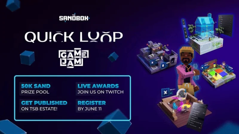 The Sandbox Launches Quick Loop Game Jam with 50K SAND Rewards