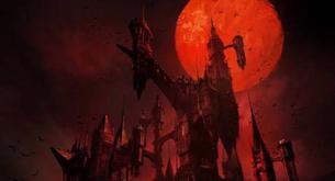 Sangriento primer póster de la serie de Castlevania