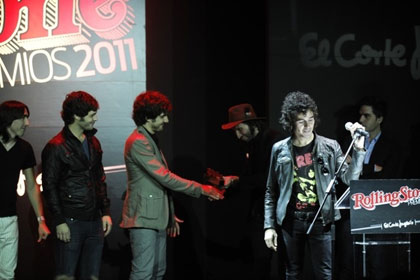 Vetusta Morla triunfan en los Premios ‘Rolling Stone’ 2011